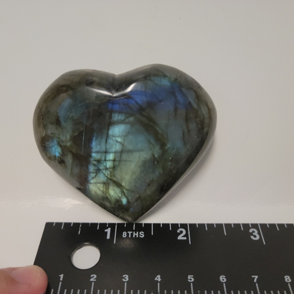 Labradorite heart - Picture 3 of 3